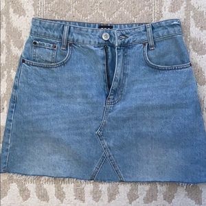 BDG denim mini skirt